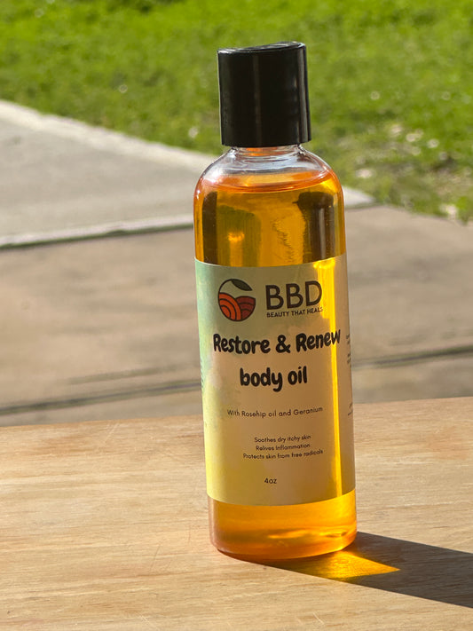 Restore and Renew body oil