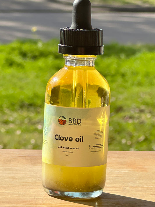 Clove hair and scalp oil