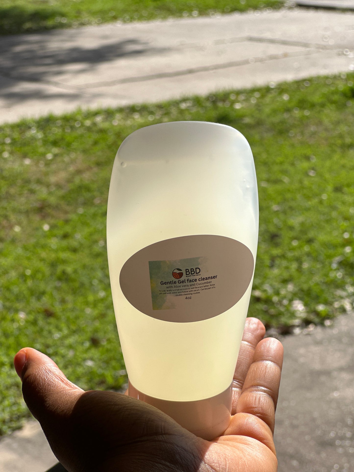 Gel face cleanser