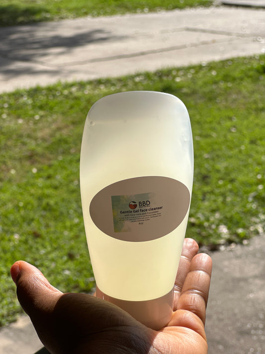 Gel face cleanser