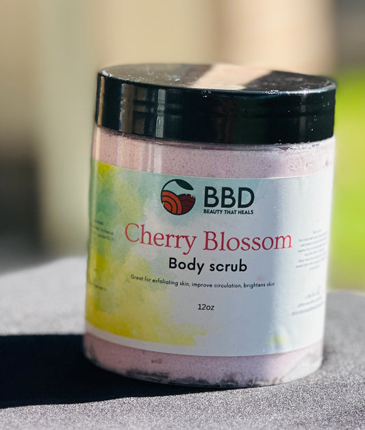 Cherry Blossom foaming body scrub