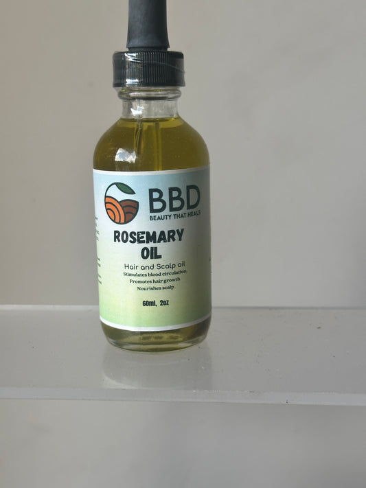 Rosemary hair and scalp oil