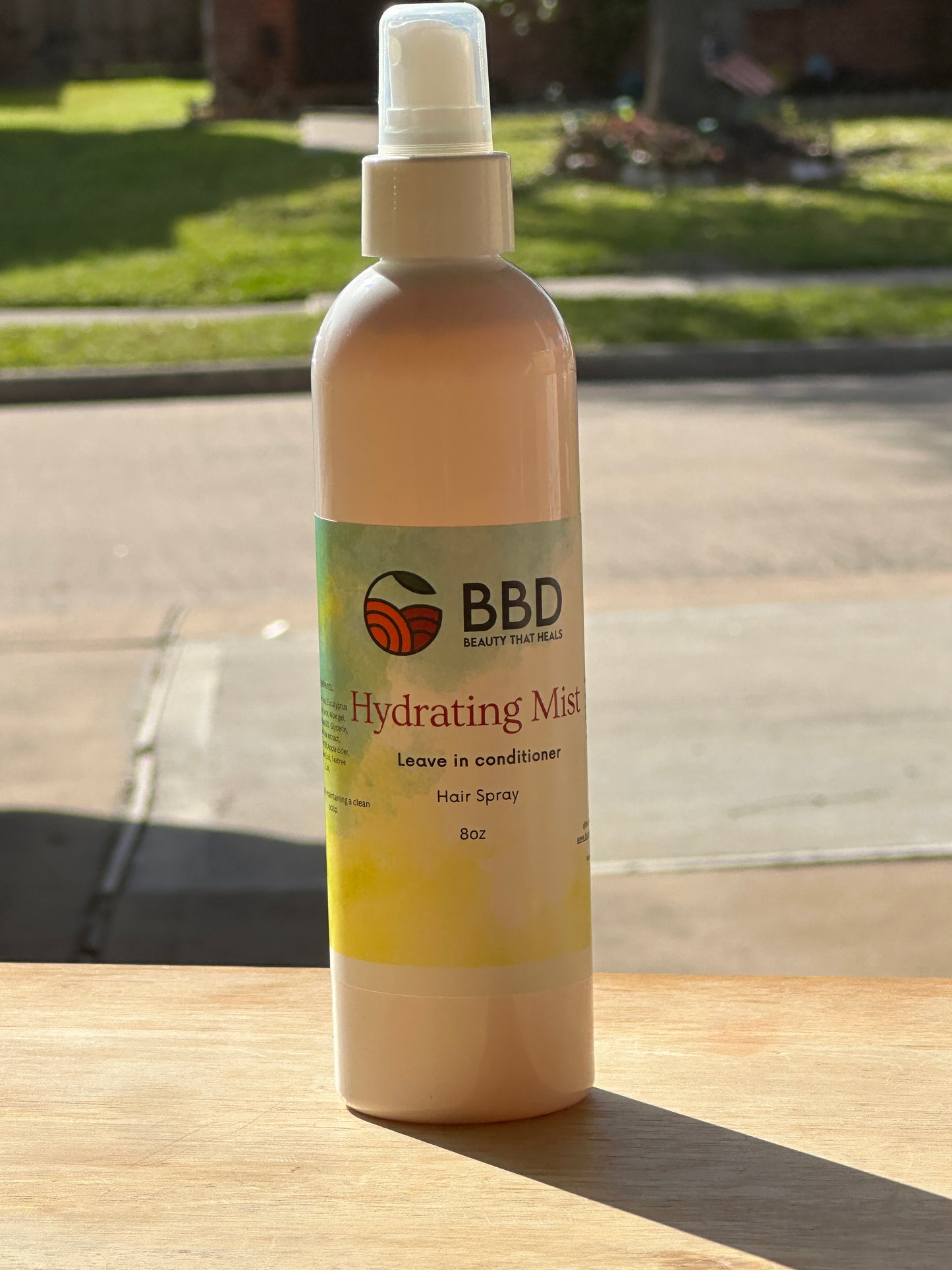 Hair hydrating mist