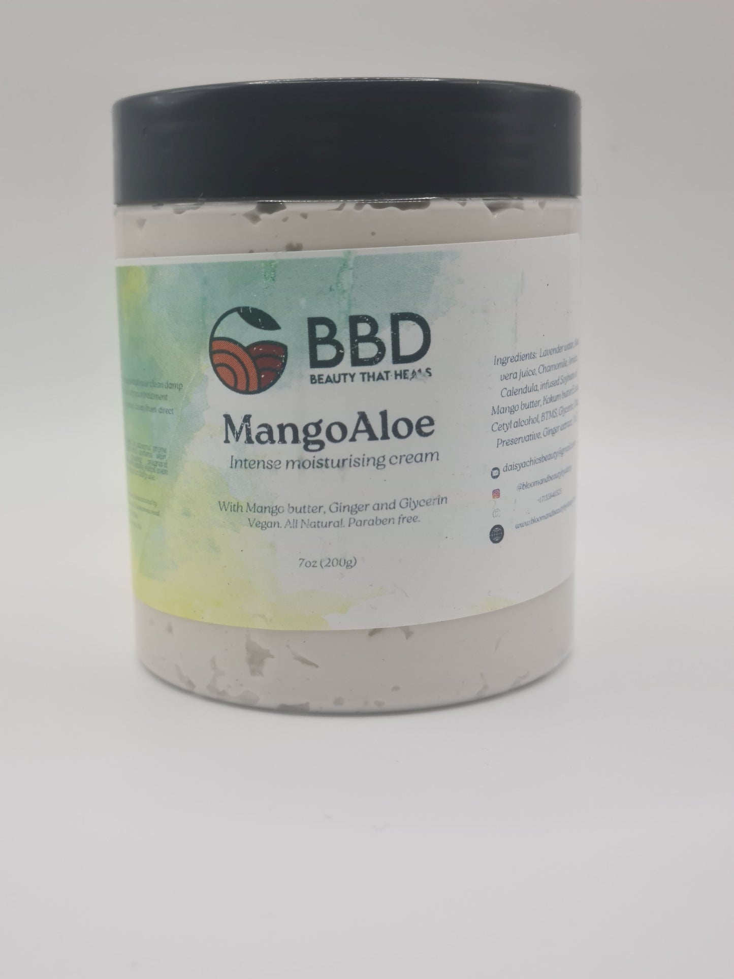 Mango Aloe moisturising body cream